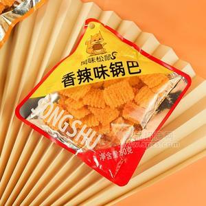 閑味松鼠香辣味鍋巴膨化食品60g