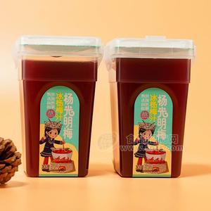 杨光明梅冰杨梅汁果汁饮料网红杯装370ml