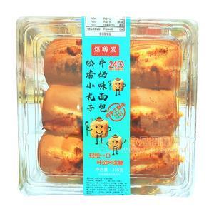 焙嗨麥牛奶味面包休閑食品糕點零食350g