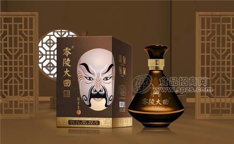 零陵大曲 三国黄盖将酒 酱酒53° 500ml