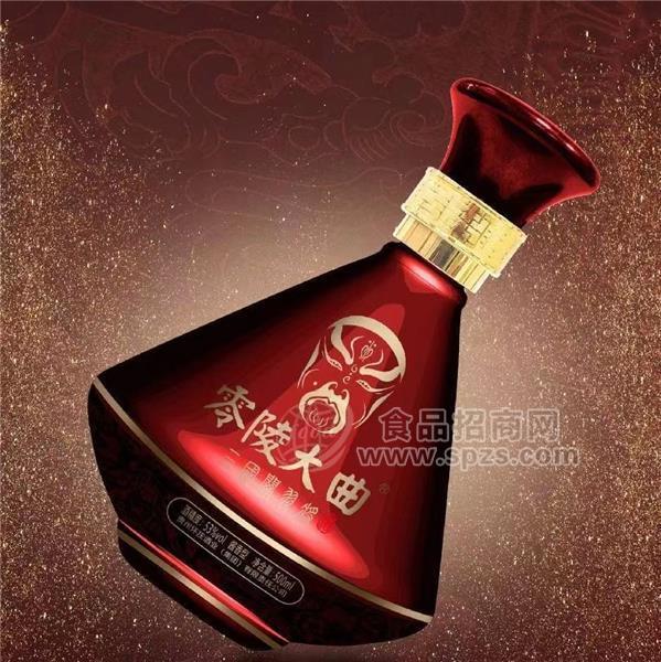 零陵大曲 三国关羽将酒 酱酒53°