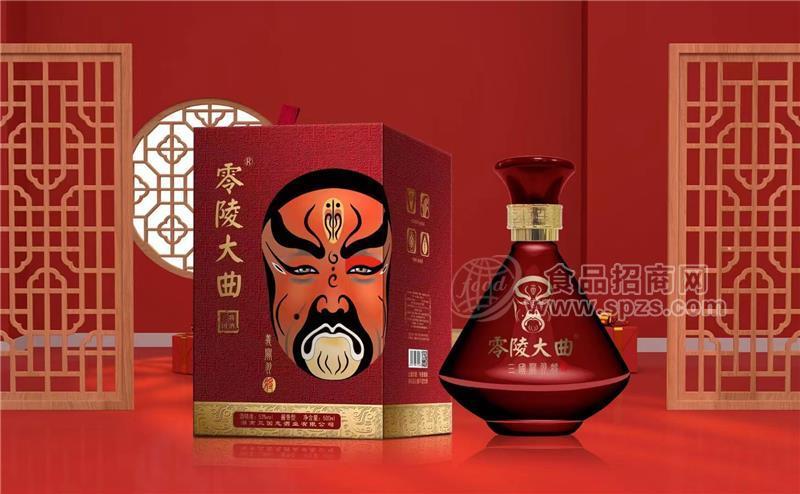 零陵大曲 三国关羽将酒 酱酒53° 500ml