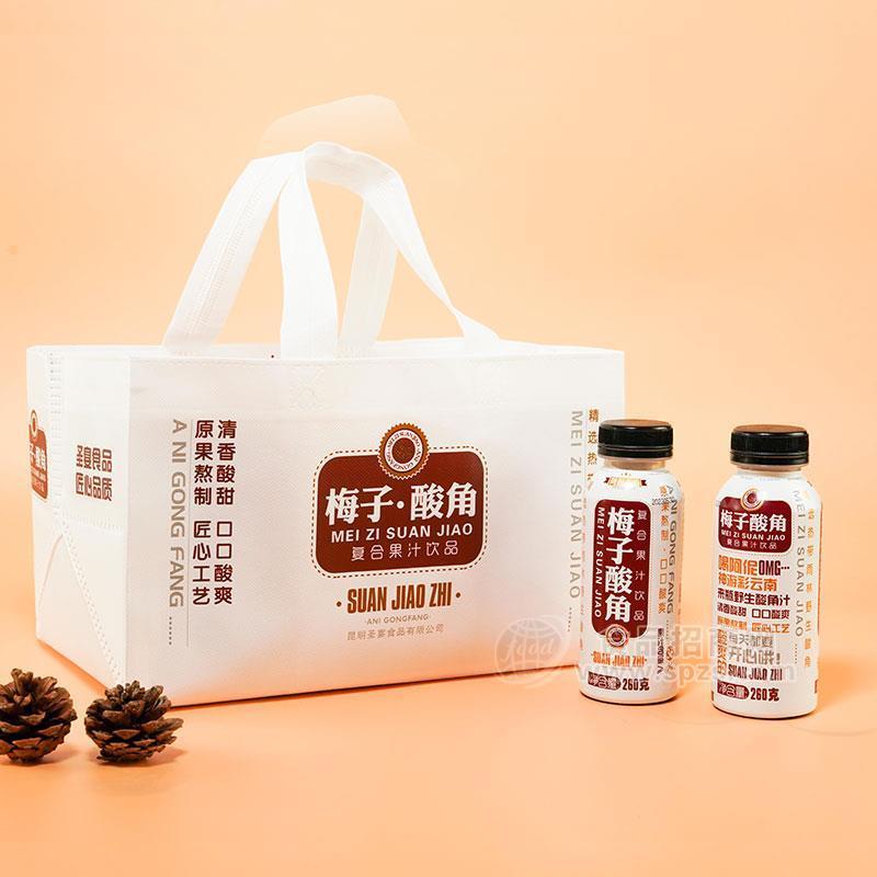 阿伲工坊梅子酸角复合果汁饮料手提袋装260g