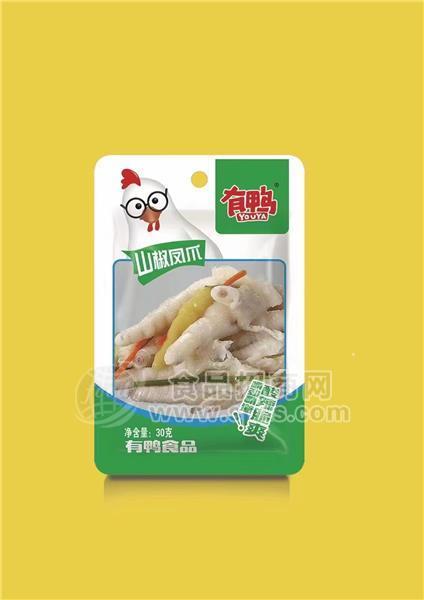 有鸭食品  山椒凤爪  全国招商