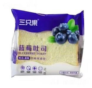 三只果 蓝莓吐司 全国招商