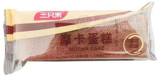 三只果 摩卡蛋糕  可可风味 全国招商