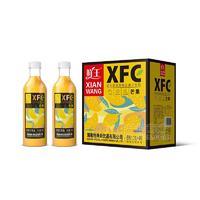 鲜王芒果味益生菌发酵复合果汁饮品果汁饮料招商1.25L×6瓶