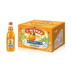 約郎果味汽水廣州1988甜橙味飲料358mlx20瓶