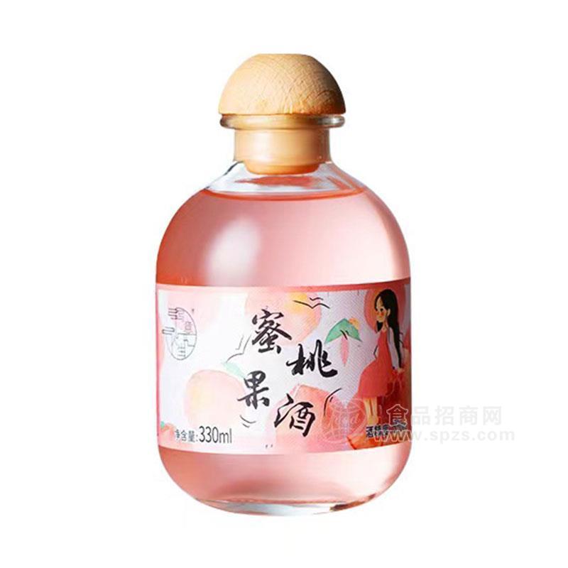 寫(xiě)意人生蜜桃果酒330ml