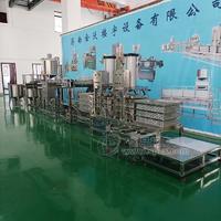 金沃全自动大型千张生产线厂家定制大型豆腐皮机器