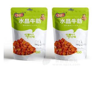 牛劲道水晶牛筋烧烤味80g休闲麻辣食品