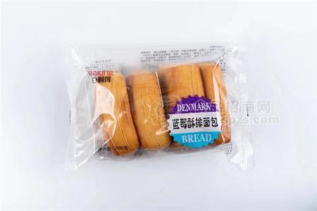 蓝莓酥排面包208克