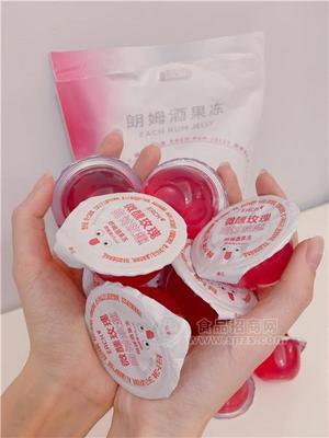 微醺玫瑰自讨玫趣朗姆酒果冻 酒精度4%vol