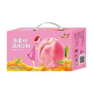 天福緣水蜜桃風(fēng)味飲料250ml水蜜桃汁果汁飲料