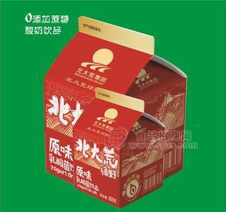 北大荒绿野原味乳酸菌饮料300克 宴席婚庆渠道生牛乳 知名企业