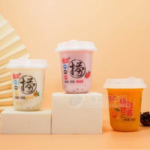 纯π酸奶西米果粒奶昔杯装饮料系列300克