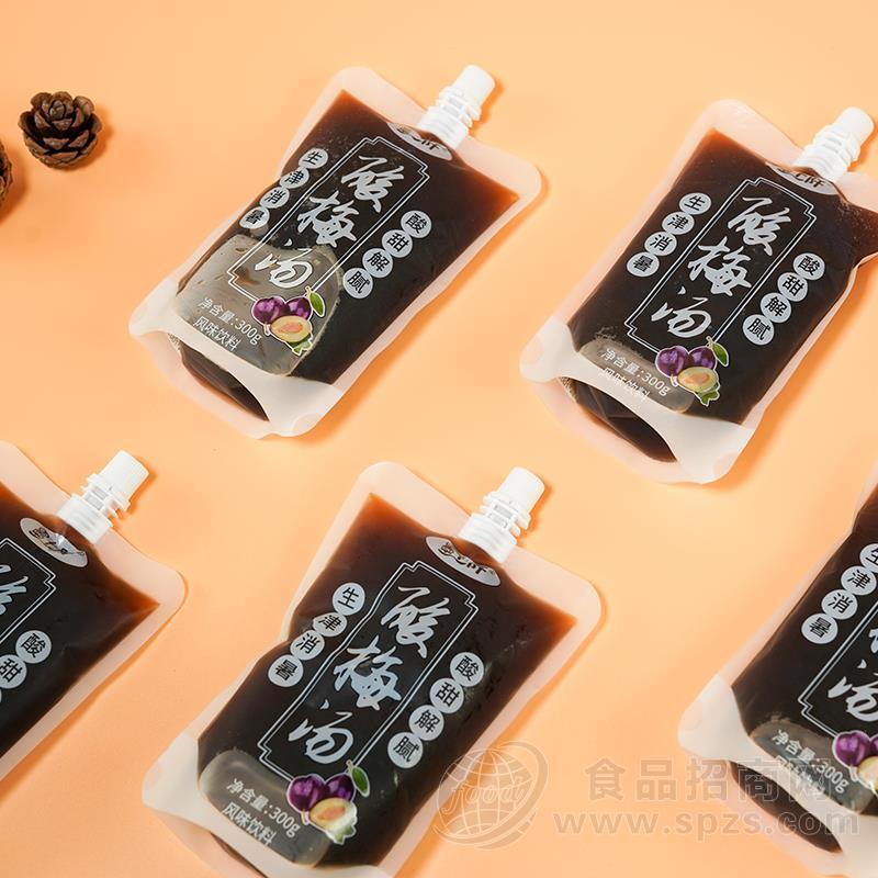 墨上阡酸梅汁酸梅汤风味饮料300g袋装饮料