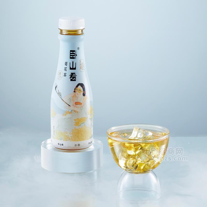 ·卧山看菊花茶0糖茶饮料招商420ml 