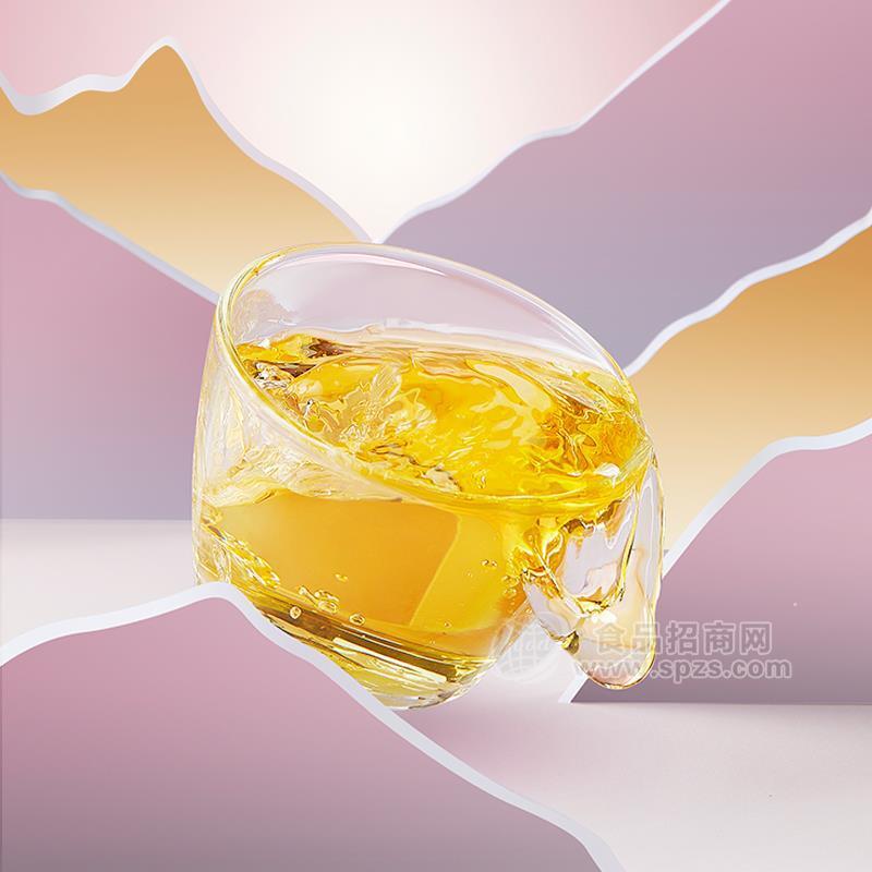 ·卧山看玫瑰茶0糖0卡茶饮料420ml 