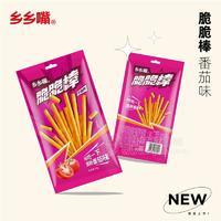 乡乡嘴脆脆棒干辣片58g儿时怀旧香辣味番茄味