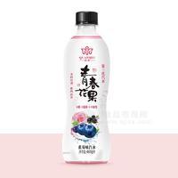 權(quán)美青春花果藍(lán)莓味汽水瓶裝招商480ml