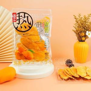 優(yōu)客哩哩芒果干水果干休閑食品蜜餞果脯250g