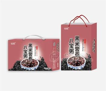 铨顺黑米营养黑米八宝粥招商八宝粥礼盒送礼佳品手提袋