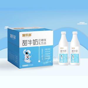 宜樂多甜牛奶奶糖味乳飲品1.08kgx6瓶