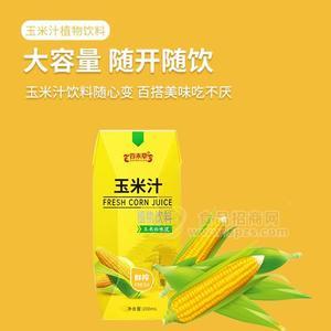 玉米汁植物飲料口服液OEM貼牌代工生產(chǎn)廠家