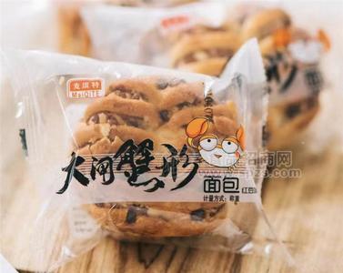 麦琪特大闸蟹形面包散称面包