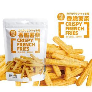 豐味日記燒烤味香脆薯?xiàng)l膨化食品110g