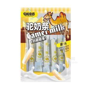 粵光寶香原味駝奶條奶糖糖果80g