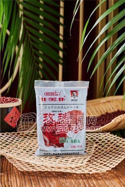 展氏玫瑰红豆沙400g