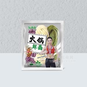 氧惠鮮火鍋鮮面半干面方便食品350g