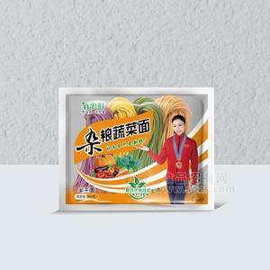 氧惠鮮雜糧蔬菜面半干面方便食品400g