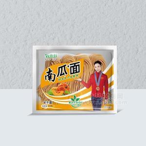 氧惠鲜南瓜面半干面方便食品400g