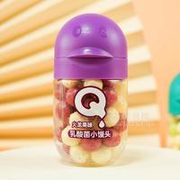 火龙果味乳酸菌小馒头方便食品