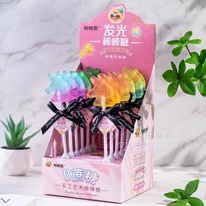 帕特熊發(fā)光棒棒糖糖果招商