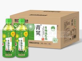 青烎青梅雙花茶飲品 金銀花茶飲品500ml×15瓶