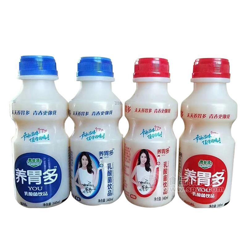 君谷源养胃多乳酸菌饮品瓶装招商340ml