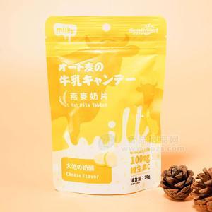 太阳之光燕麦奶片休闲食品50g
