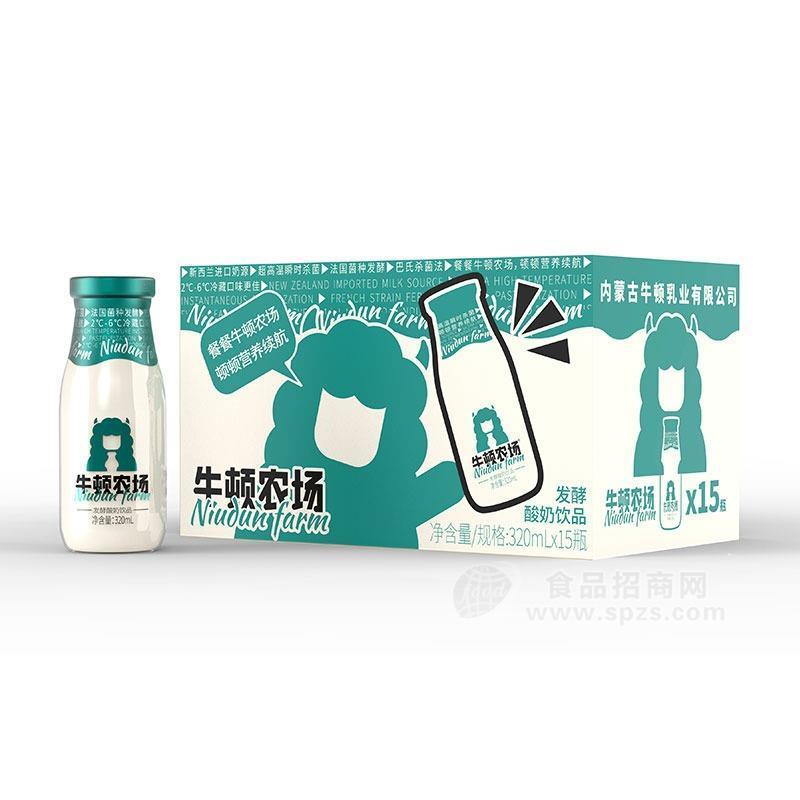 牛頓農(nóng)場 酸奶飲品320mlx15瓶
