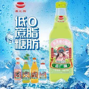 康匯園葡萄果汁玻璃瓶汽水低蔗糖0脂肪358ml*20瓶5種口味