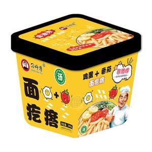 刁师傅面疙瘩240克鸡蛋番茄面疙瘩方便食品非油炸食品