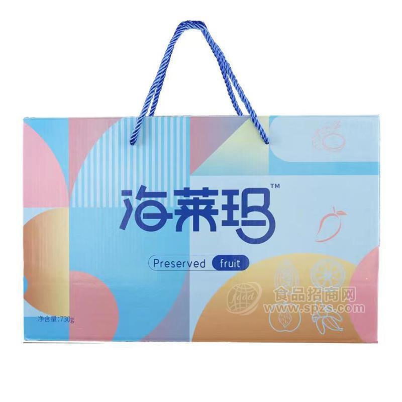 海莱玛鲜切果干蜜饯果脯礼盒装招商