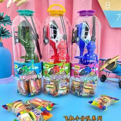 飞机小分队系列橡皮糖儿童糖玩招商