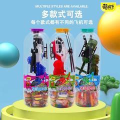 萌孩子飞机小分队橡皮糖儿童糖玩招商