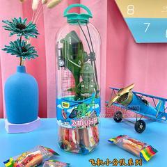 萌孩子飞机小分队橡皮糖休闲食品招商 