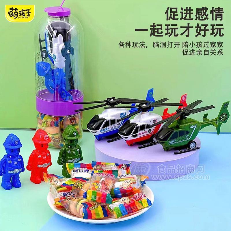 萌孩子橡皮糖儿童糖玩招商