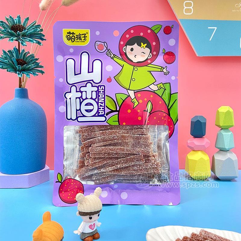 萌孩子山楂条休闲食品102g